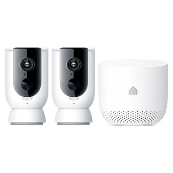 Product image of TP-LINK KC300S2 Kasa Outdoor Surveillance Camera Pack - Click for product page of TP-LINK KC300S2 Kasa Outdoor Surveillance Camera Pack