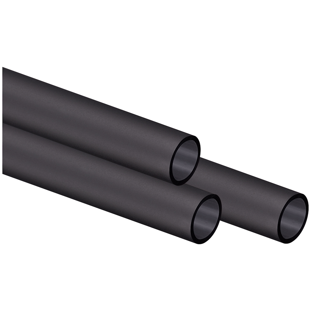 A large main feature product image of Corsair Hydro X Series XT Hardline 12mm Tubing — Satin Black