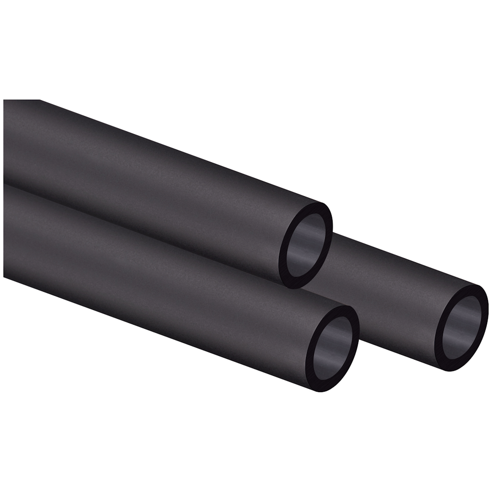 A large main feature product image of Corsair Hydro X Series XT Hardline 14mm Tubing — Satin Black
