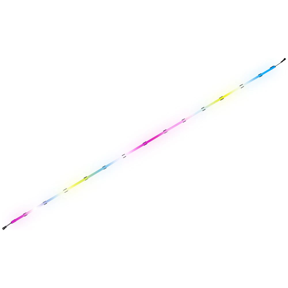 A large main feature product image of Corsair LS100 Smart Lighting Strip Expansion Kit 1.4M