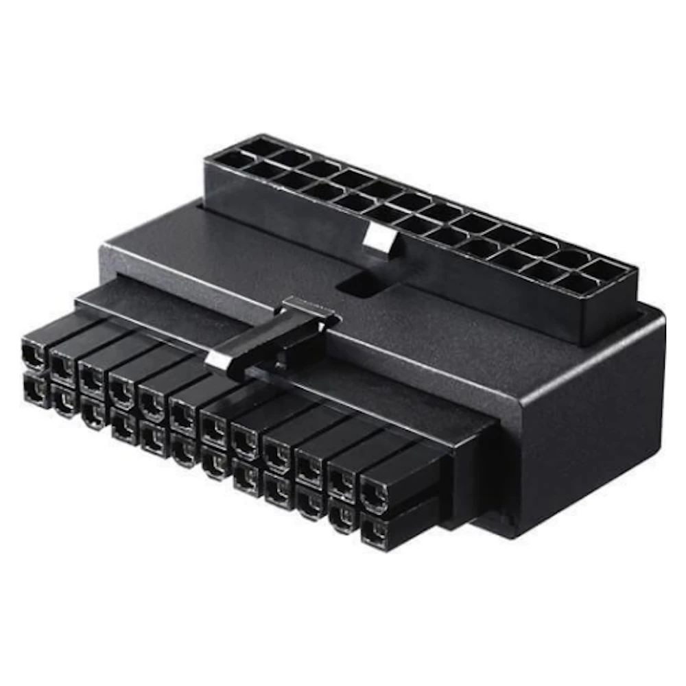 GamerChief 24-Pin ATX 90 Degree Adapter (Black)