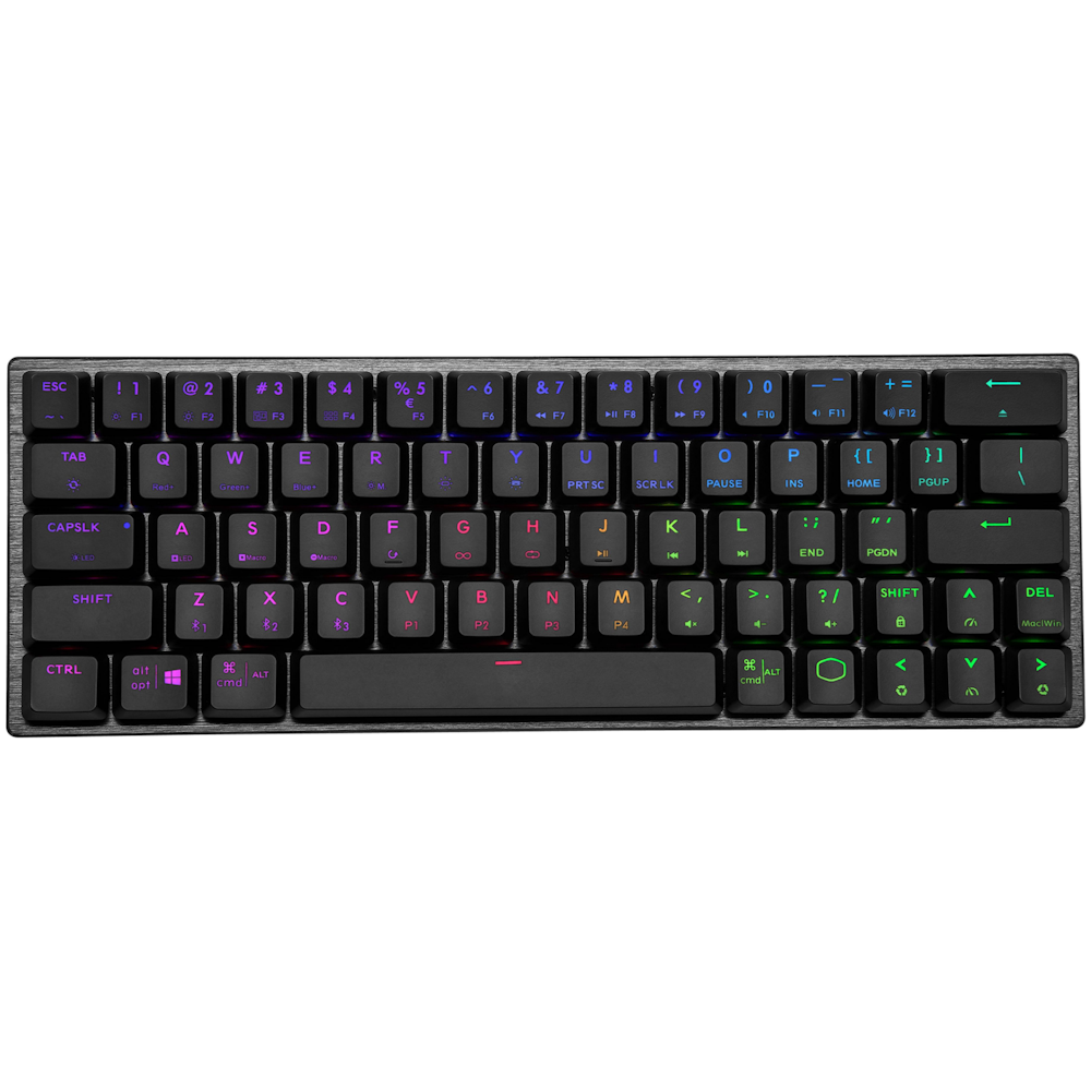 A large main feature product image of Cooler Master MasterKeys SK622 RGB Wireless Mechanical Keyboard (Red Switch)