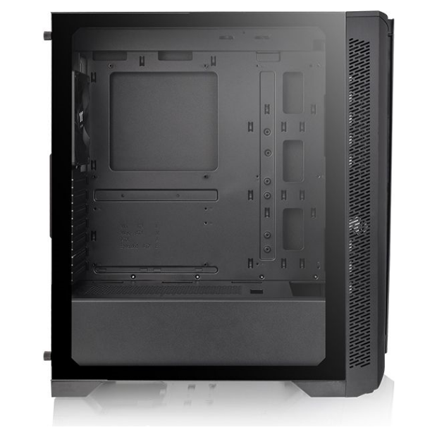 A large main feature product image of Thermaltake H350 Tempered Glass RGB Mid Tower Case