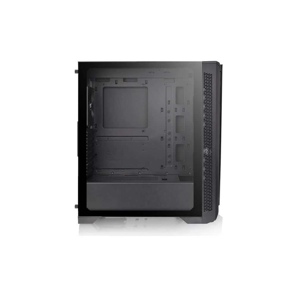 A large main feature product image of Thermaltake H350 Tempered Glass RGB Mid Tower Case
