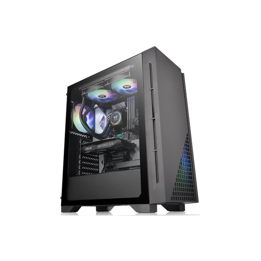 A large main feature product image of Thermaltake H330 - Mid Tower Case