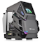 A small tile product image of Thermaltake AH T200 Tempered Glass Micro Case Black Edition 