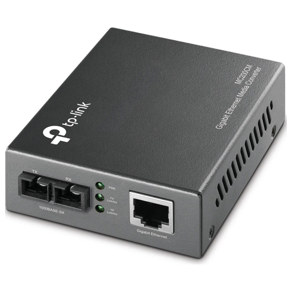 TP-Link MC200CM - Gigabit Multi-Mode Media Converter
