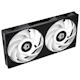A small tile product image of ID-COOLING IceFan 240 ARGB 2-in-1 Cooling Fan - Black
