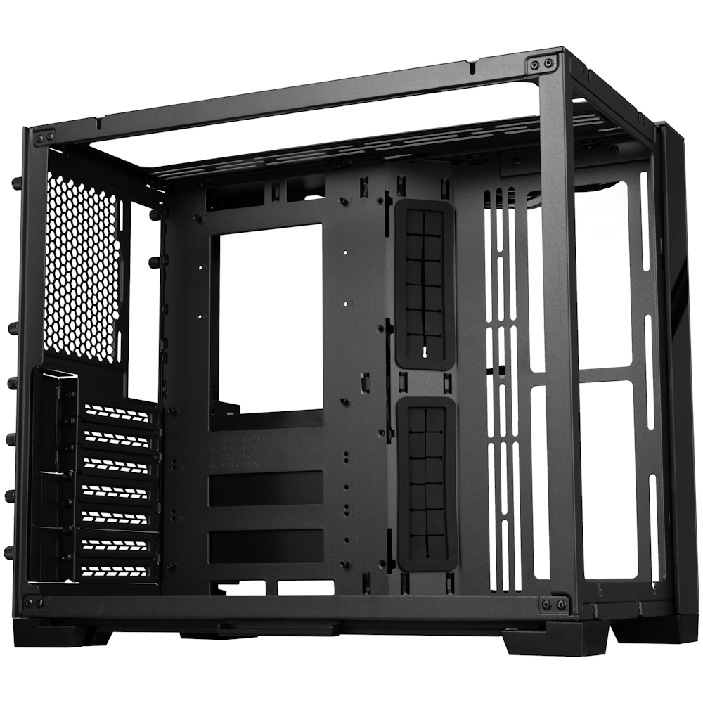 A large main feature product image of Lian Li O11 Dynamic Mini - Compact Mid Tower ATX Case (Black)