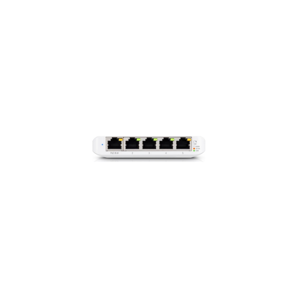 A large main feature product image of Ubiquiti Unifi Flex Mini Managed Layer 2 Gigabit Switch (3-Pack)