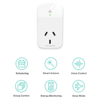 Product image of TP-LINK Kasa Smart WiFi Plug Slim with Energy Monitoring - Click for product page of TP-LINK Kasa Smart WiFi Plug Slim with Energy Monitoring