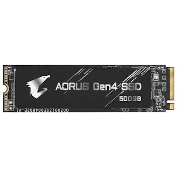 Product image of Gigabyte Aorus Gen4 500GB NVMe M.2 SSD - Click for product page of Gigabyte Aorus Gen4 500GB NVMe M.2 SSD