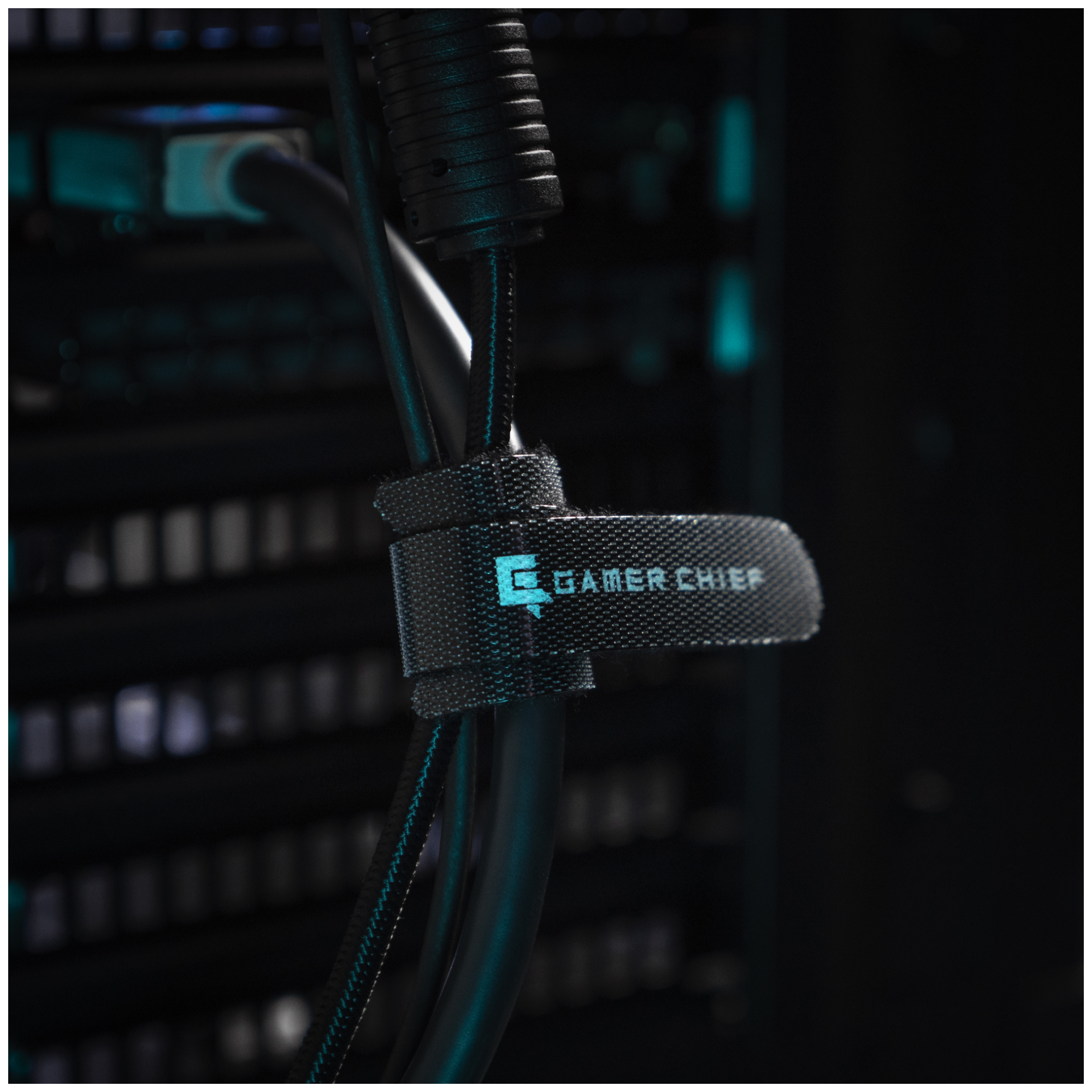 A large main feature product image of GamerChief Cable Tie Combo Pack Zip Ties