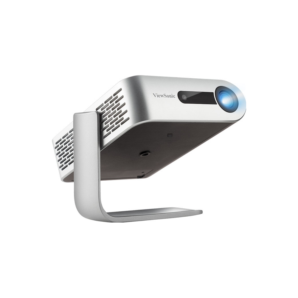 A large main feature product image of ViewSonic M1 Plus G2 Portable LED Projector