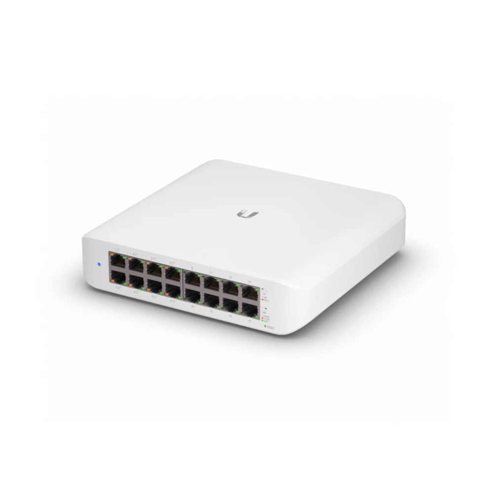 Ubiquiti UniFi Lite 16-Port 1GbE Layer 2 PoE Switch