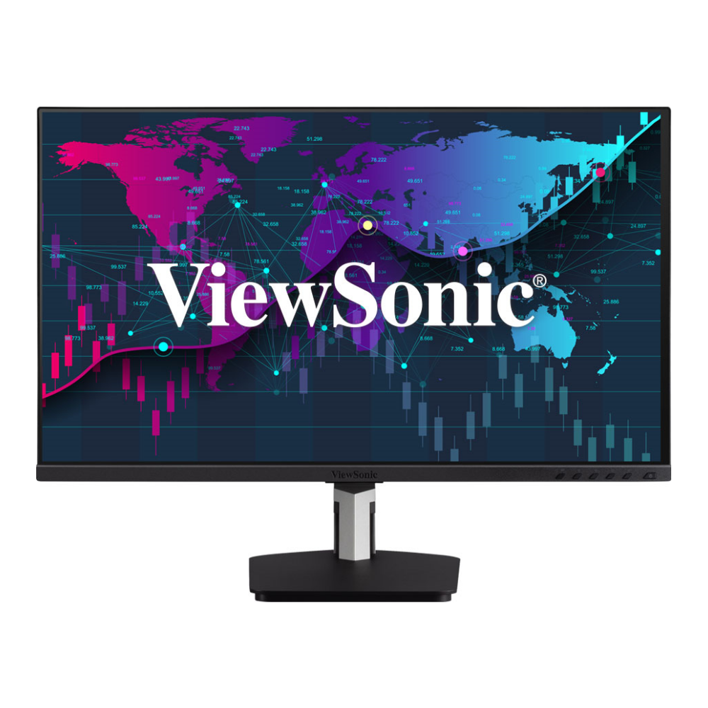 A large main feature product image of ViewSonic TD2455 24" FHD 60Hz IPS Touch Monitor