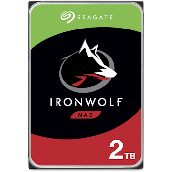 Product image of Seagate IronWolf 3.5" NAS HDD - 2TB 64MB - Click for product page of Seagate IronWolf 3.5" NAS HDD - 2TB 64MB