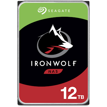 Product image of Seagate IronWolf 3.5" NAS HDD - 12TB 256MB - Click for product page of Seagate IronWolf 3.5" NAS HDD - 12TB 256MB