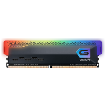 Product image of GeIL 16GB Kit (2x8GB) DDR4 Orion RGB C16 3000MHz - Grey - Click for product page of GeIL 16GB Kit (2x8GB) DDR4 Orion RGB C16 3000MHz - Grey