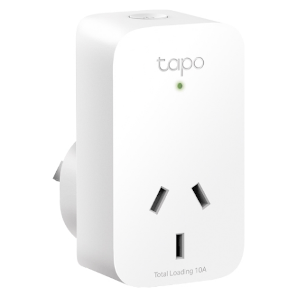 A large main feature product image of TP-Link Tapo P100 - Mini Smart Wi-Fi Socket