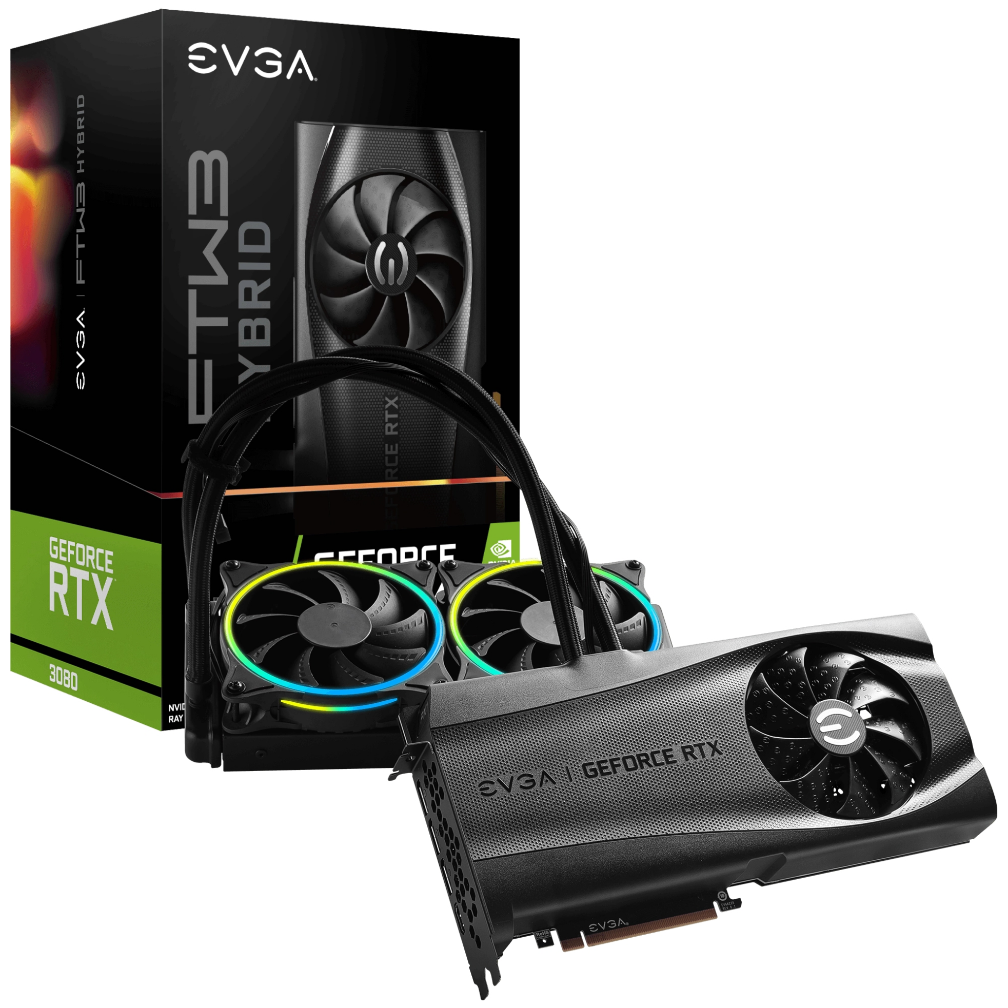 Buy Now eVGA GeForce RTX 3080 FTW3 Ultra Hybrid 10GB