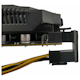 A small tile product image of GamerChief 8-Pin PCIe 90 Degree Adapter Black Type A