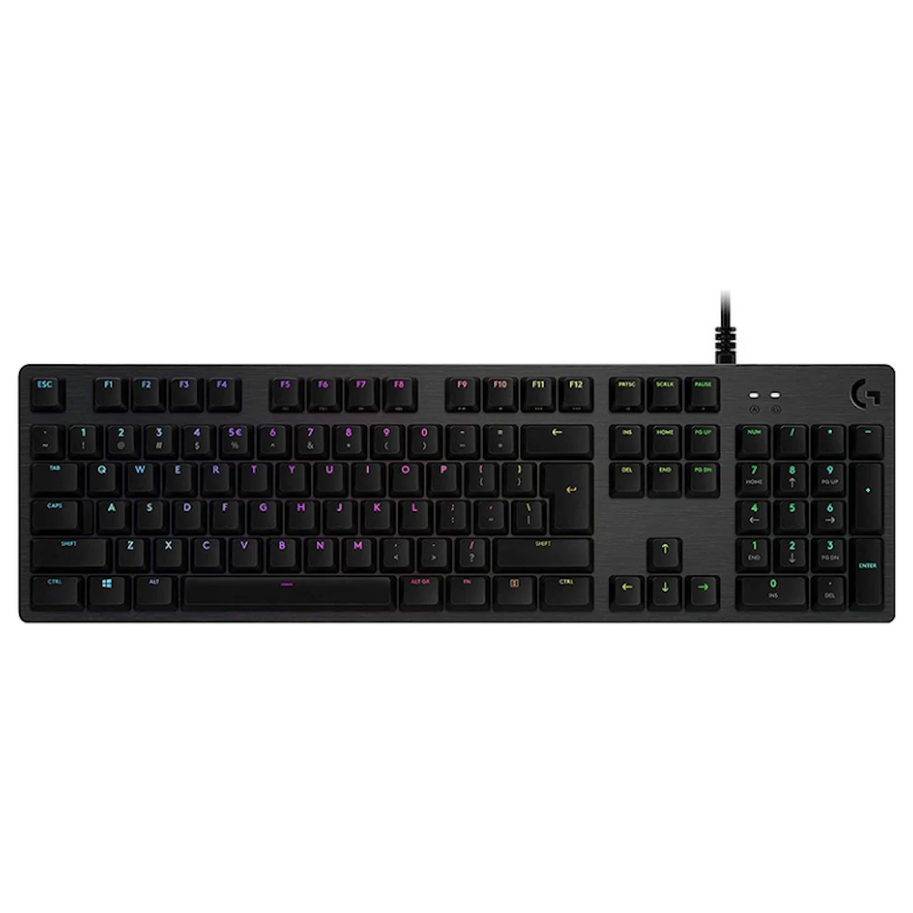 Logitech G512 Carbon RGB Wired Mechanical Gaming Keyboard (GX Brown)