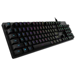 A small tile product image of Logitech G512 Carbon RGB Wired Mechanical Gaming Keyboard (GX Brown)
