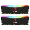 A product image of PNY XLR8 32GB (2x16GB) EPIC-X RGB Gaming DDR4 C16 3200Mhz - Black Edition