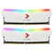 A small tile product image of PNY XLR8 16GB (2x8GB) EPIC-X RGB Gaming DDR4 C18 3600Mhz - White Edition