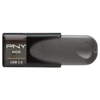 Product image of PNY Turbo Attaché 4 64GB USB 3.0 Flash Drive - Click for product page of PNY Turbo Attaché 4 64GB USB 3.0 Flash Drive