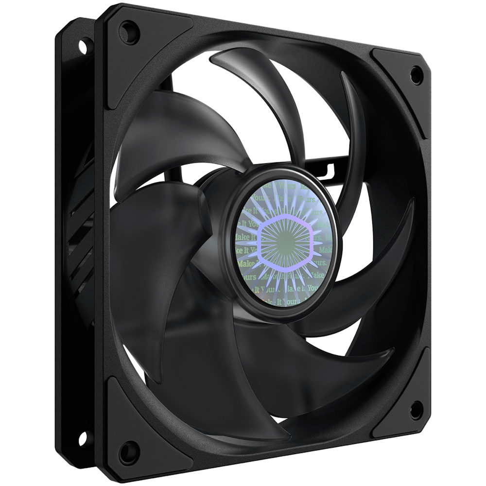 A large main feature product image of Cooler Master SickleFlow 120mm Cooling Fan