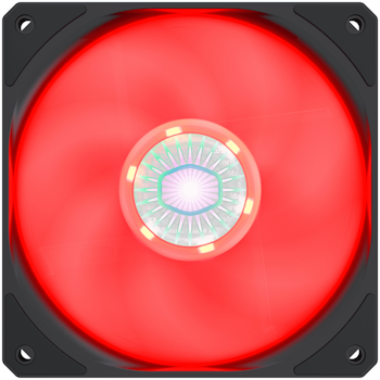 Product image of Cooler Master SickleFlow 120 LED 120mm Cooling Fan - Red - Click for product page of Cooler Master SickleFlow 120 LED 120mm Cooling Fan - Red