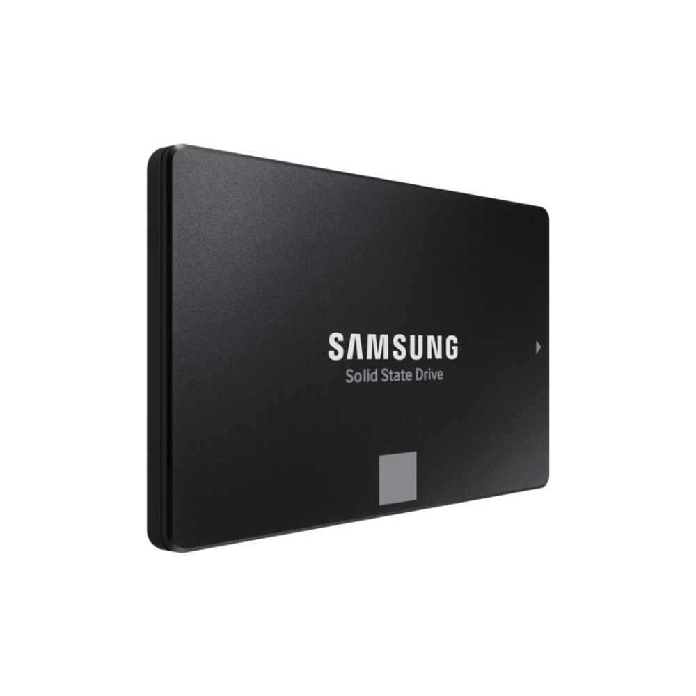 A large main feature product image of Samsung 870 EVO SATA III 2.5" SSD - 4TB