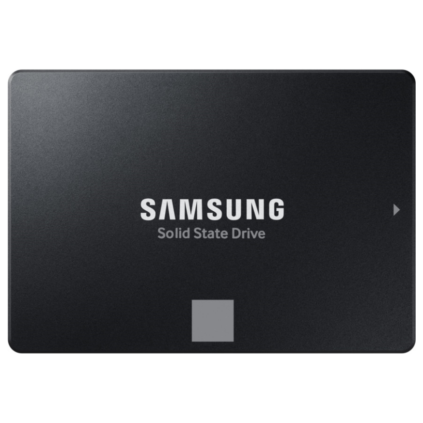 A large main feature product image of Samsung 870 EVO SATA III 2.5" SSD - 500GB