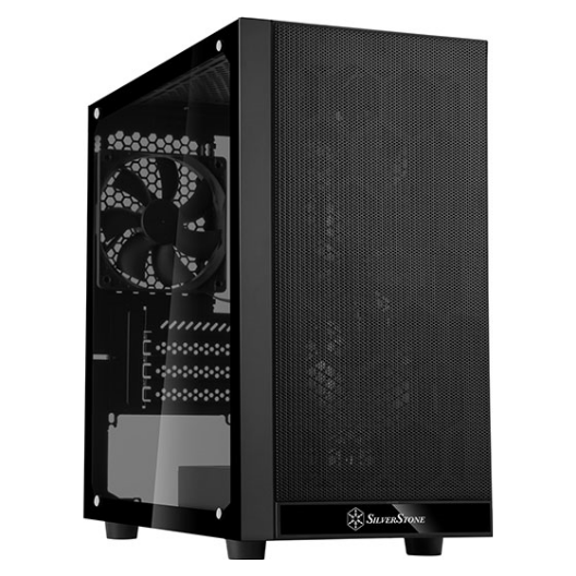 A large main feature product image of SilverStone PS15 Pro ARGB mATX Mid Tower Case
