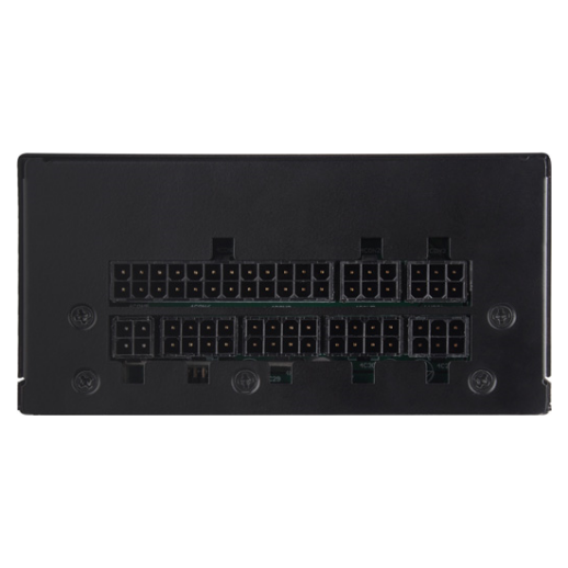 A large main feature product image of SilverStone SX 750W Platinum SFX Modular PSU