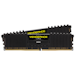 A product image of Corsair 16GB Kit (2x8GB) DDR4 Vengeance LPX C18 3600MHz - Black