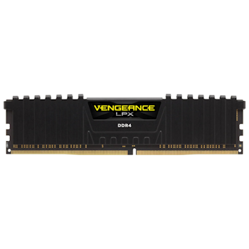 Product image of Corsair 8GB Single (1x8GB) DDR4 Vengeance LPX C16 3000MHz - Black - Click for product page of Corsair 8GB Single (1x8GB) DDR4 Vengeance LPX C16 3000MHz - Black
