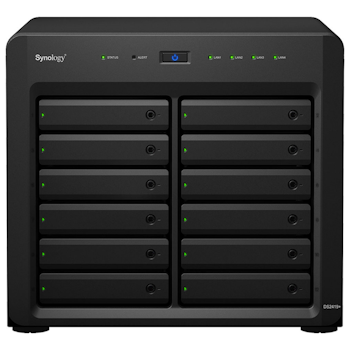 Product image of Synology DiskStation DS2419+ Intel Atom Quad Core 12 Bay NAS Enclosure - Click for product page of Synology DiskStation DS2419+ Intel Atom Quad Core 12 Bay NAS Enclosure