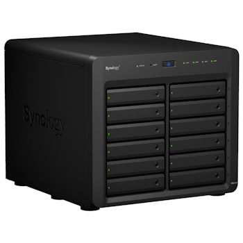 Product image of Synology DiskStation DS2419+ Intel Atom Quad Core 12 Bay NAS Enclosure - Click for product page of Synology DiskStation DS2419+ Intel Atom Quad Core 12 Bay NAS Enclosure