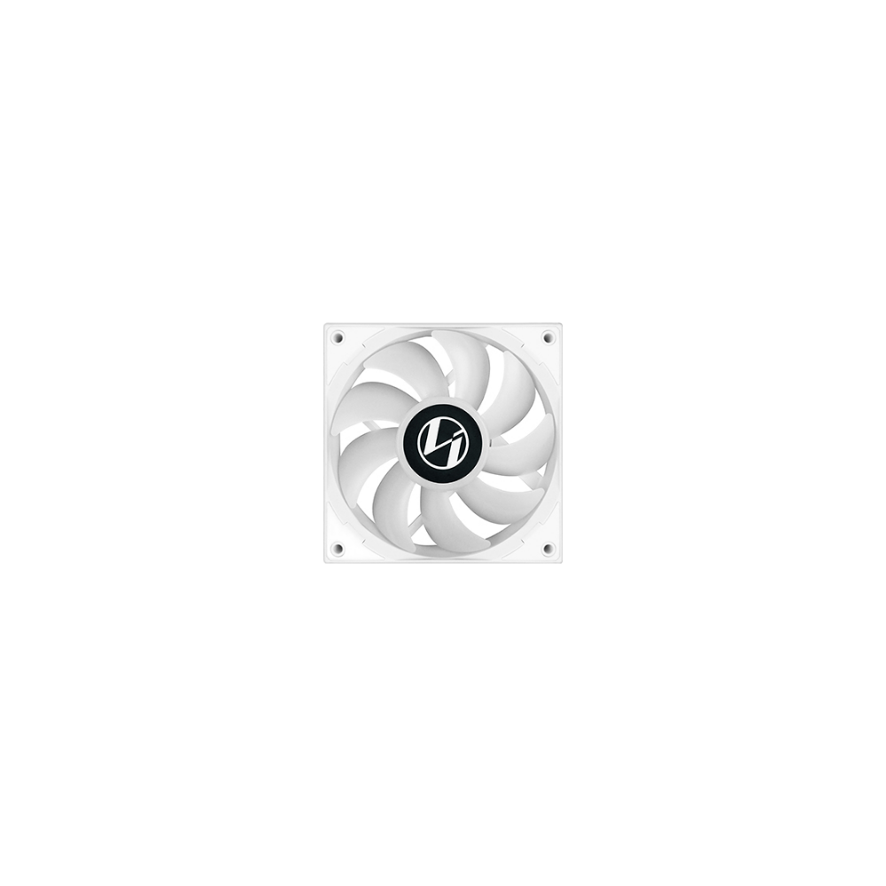 A large main feature product image of Lian Li ST120 120mm PWM Fans - 3 Pack White