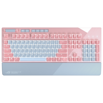 Product image of ASUS ROG Strix Flare RGB Mechanical Keyboard - Pink (MX Red Switch) - Click for product page of ASUS ROG Strix Flare RGB Mechanical Keyboard - Pink (MX Red Switch)