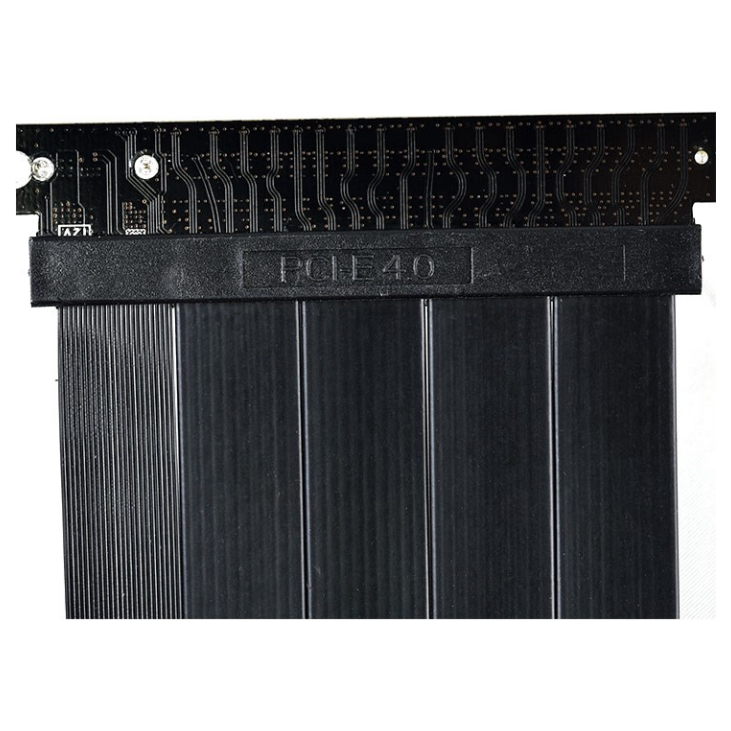 A large main feature product image of Lian Li PCIe 4.0 Riser Cable