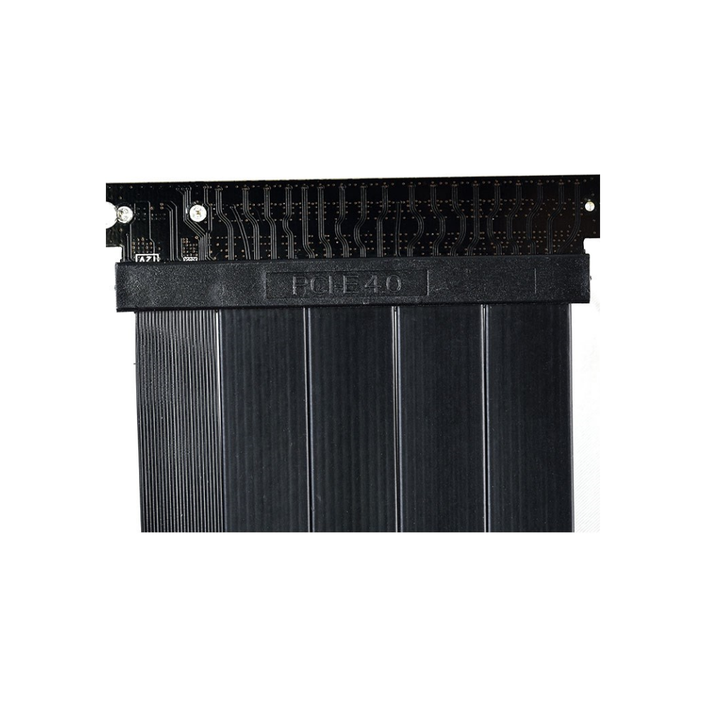 A large main feature product image of Lian Li PCIe 4.0 Riser Cable