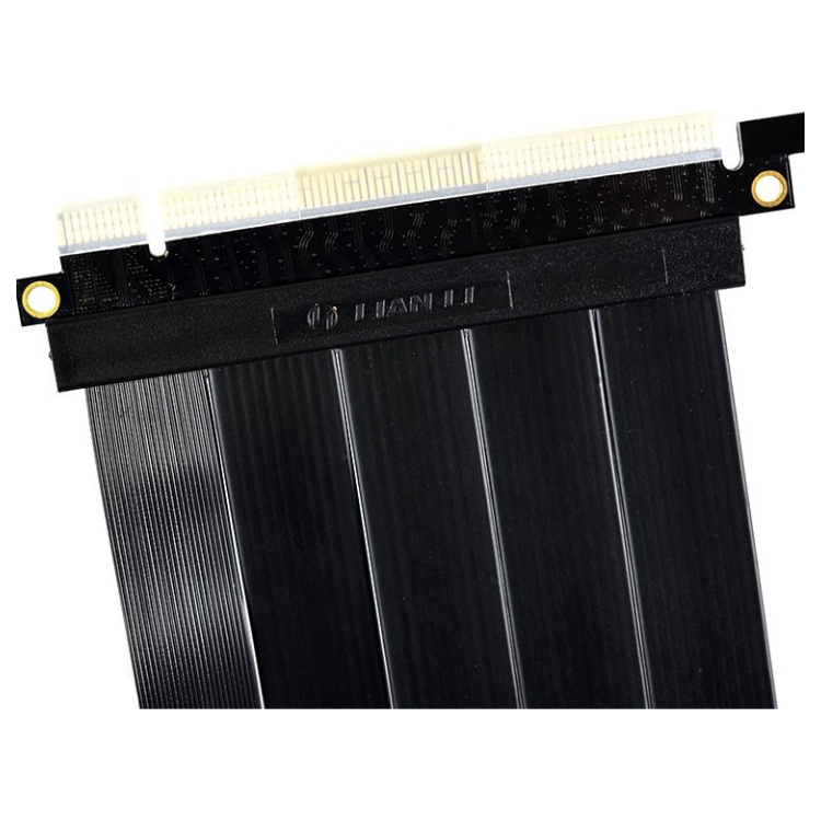 A large main feature product image of Lian Li PCIe 4.0 Riser Cable