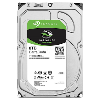 Product image of Seagate BarraCuda 3.5" Desktop HDD - 8TB 256MB - Click for product page of Seagate BarraCuda 3.5" Desktop HDD - 8TB 256MB
