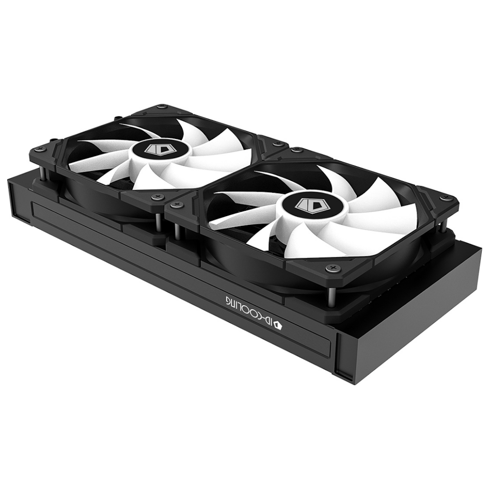 A large main feature product image of ID-COOLING ZoomFlow 240 XT 240mm ARGB AIO CPU Liquid Cooler