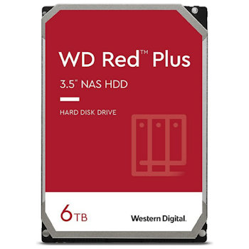 Product image of WD Red Plus WD60EFZX 3.5" 6TB 128MB 5400RPM CMR NAS HDD - Click for product page of WD Red Plus WD60EFZX 3.5" 6TB 128MB 5400RPM CMR NAS HDD