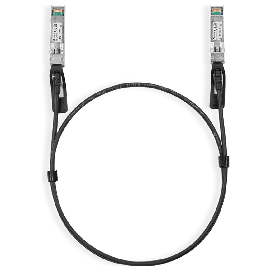 A large main feature product image of TP-Link SM5220-1M - 1m 10GbE SFP+ Direct Attach Cable
